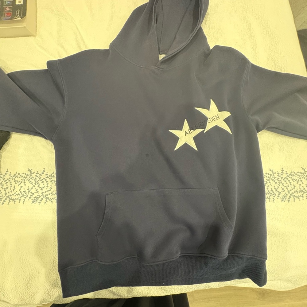 Women's Navy Hoodie Sweater